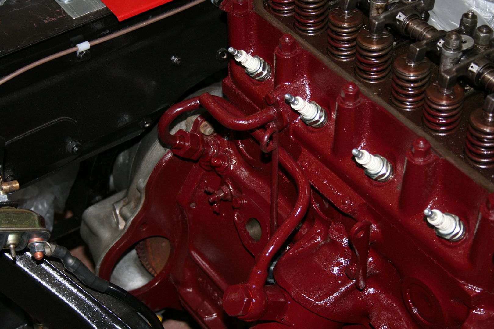 installing Moss MGA spin on oil filter MGA Forum The MG Experience